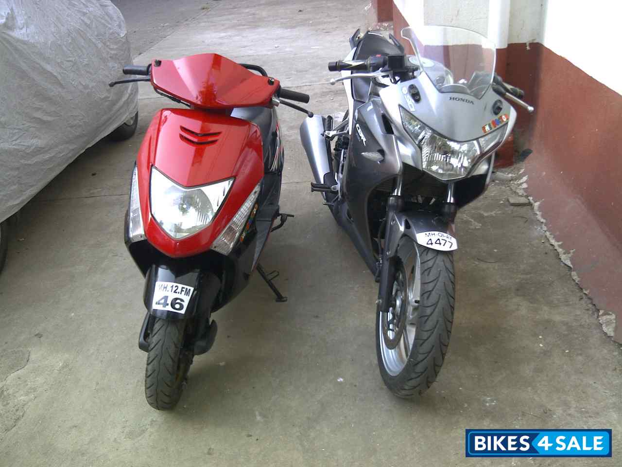 Red Honda Dio Red Honda Dio