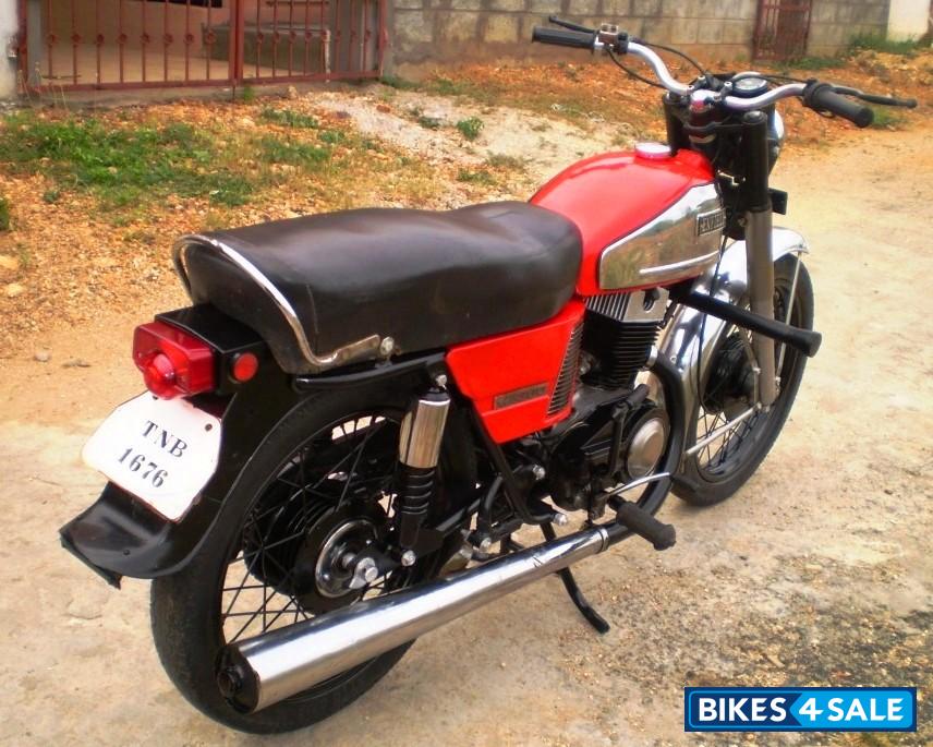 Red Royal Enfield Mini Bullet