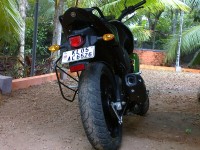 Black And Green Yamaha FZ-S