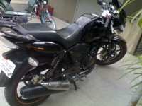Black TVS Apache RTR 160