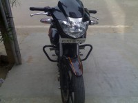 Black TVS Apache RTR 160