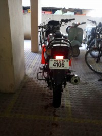 Red/black Yamaha Gladiator