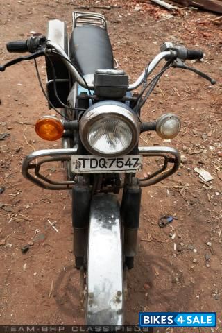 Blue Yamaha Rajdoot