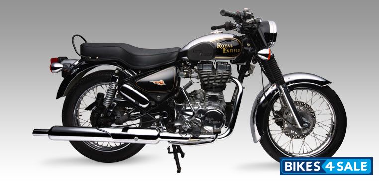 Black Royal Enfield Bullet Electra