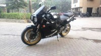Metallic Black Kawasaki Ninja zxr 750