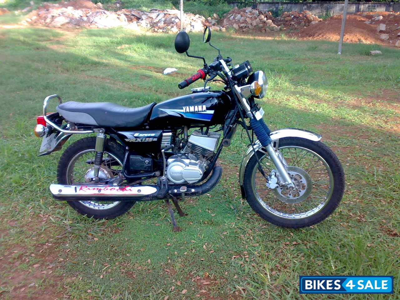 Used 2001 model Yamaha RX 135 for sale in Ernakulam. ID 8501. Black