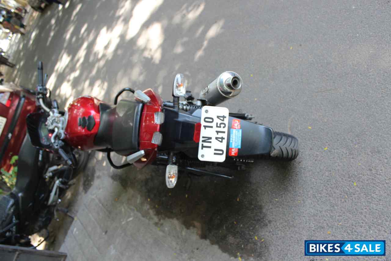 Red Bajaj Pulsar 200 DTSi