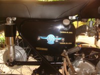 Black Vintage Bike  1956 jampot