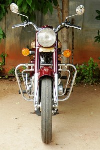 Wine Red Mettalic Royal Enfield Bullet Standard 350