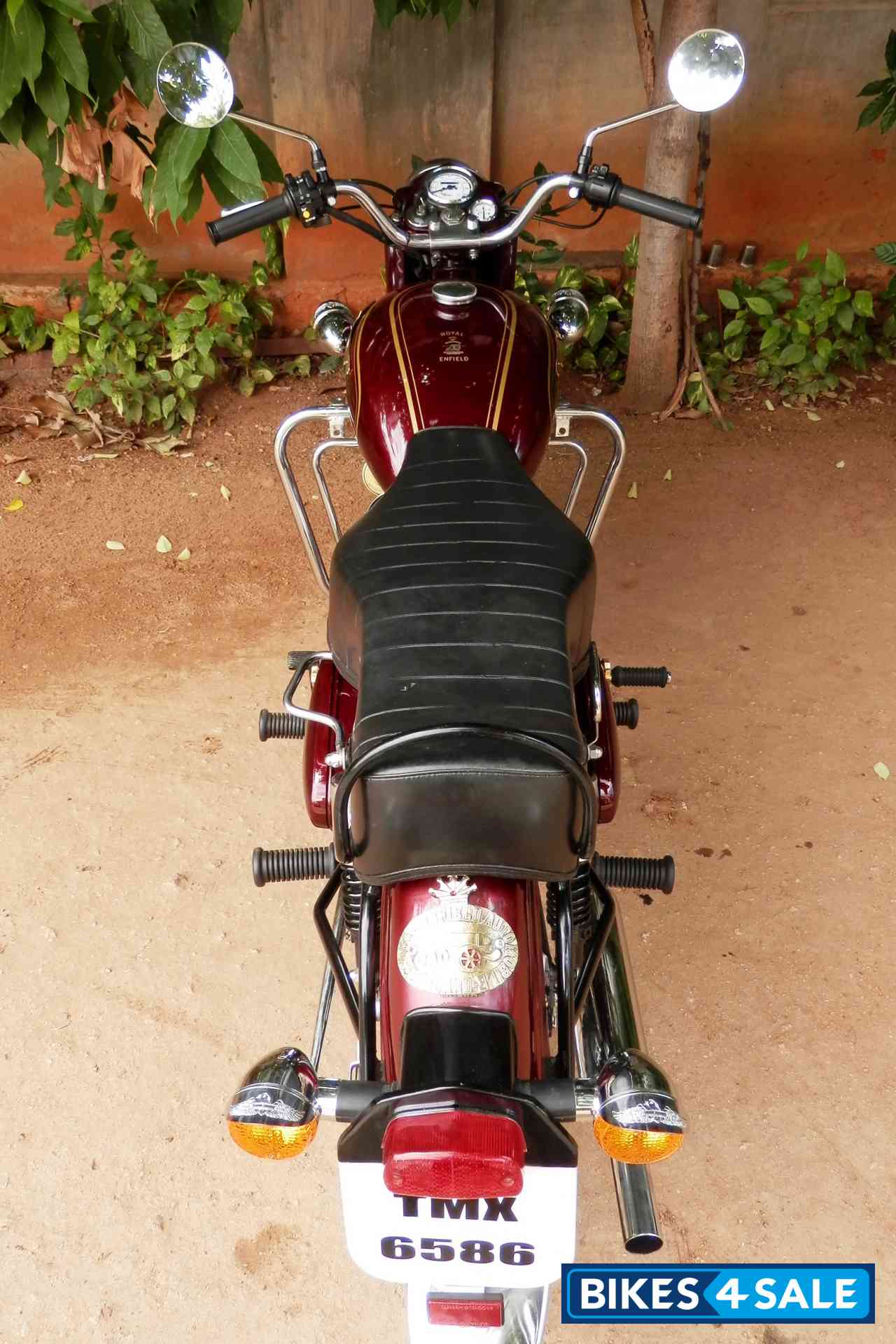 Wine Red Mettalic Royal Enfield Bullet Standard 350