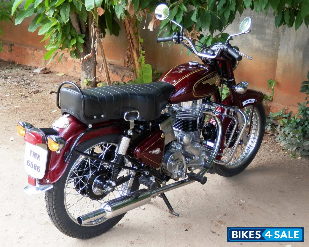Wine Red Mettalic Royal Enfield Bullet Standard 350