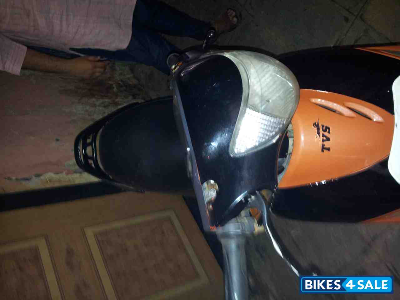 Copper Black TVS Scooty Pep