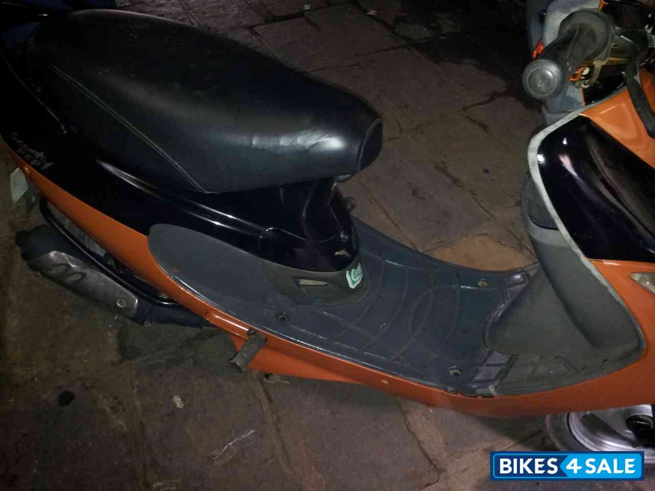 Copper Black TVS Scooty Pep