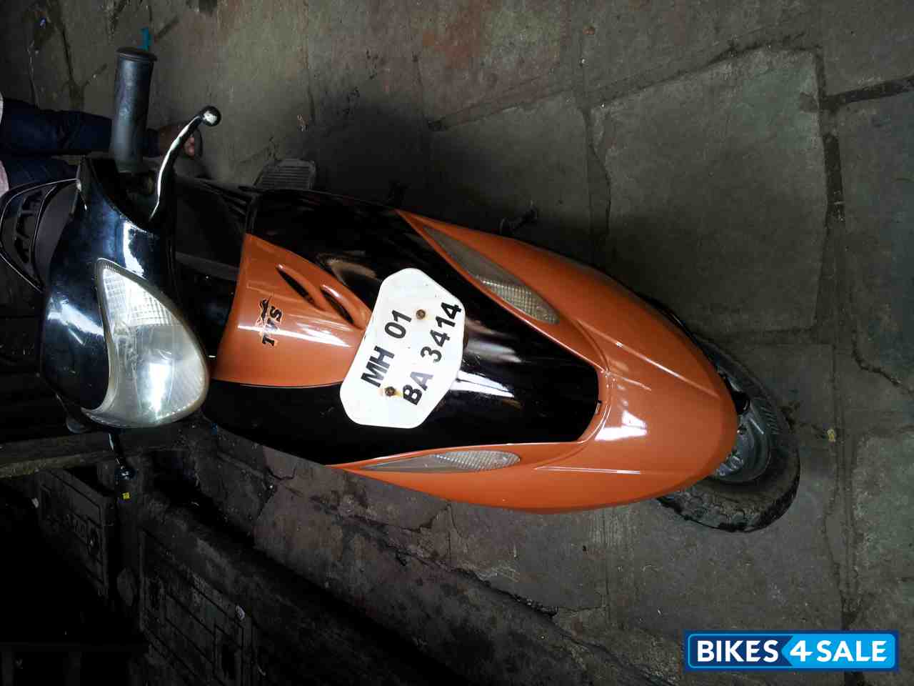 Copper Black TVS Scooty Pep