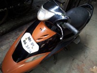 Copper Black TVS Scooty Pep