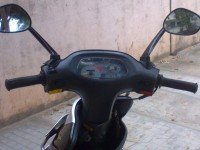 Black TVS Scooty Pep Plus