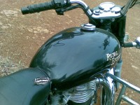 Black Royal Enfield Bullet Electra