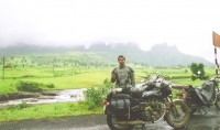 Black Royal Enfield Bullet Electra