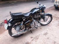 Black Royal Enfield Bullet Standard 350