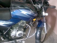 Blue Bajaj Discover 110