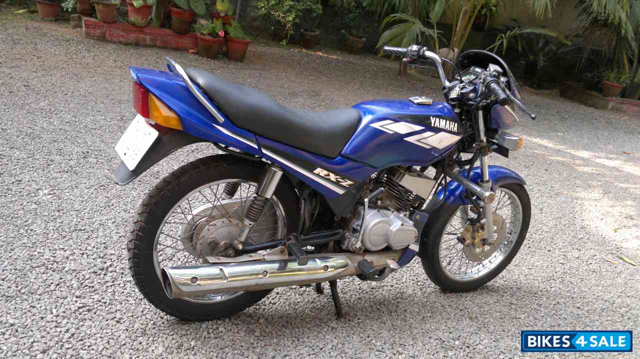 Blue Yamaha RXZ