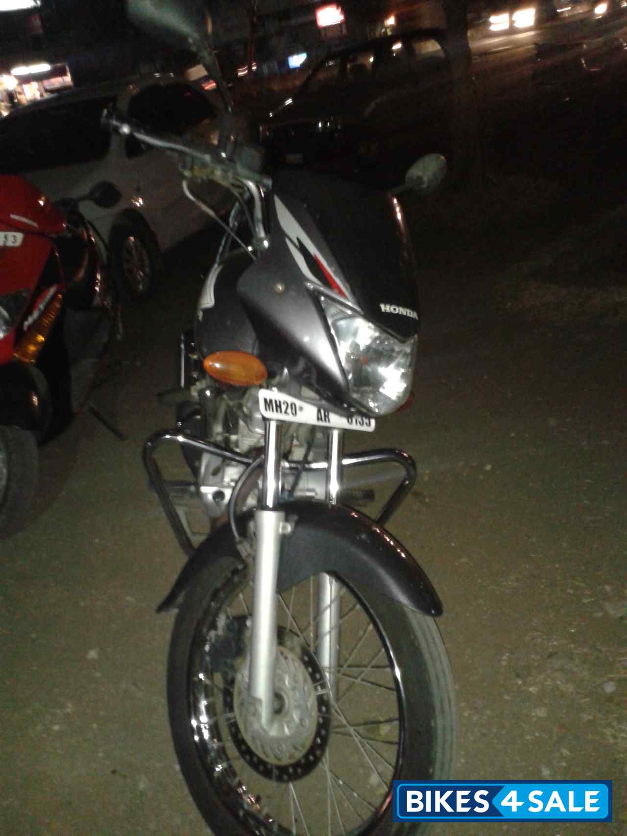 Silver Honda Unicorn