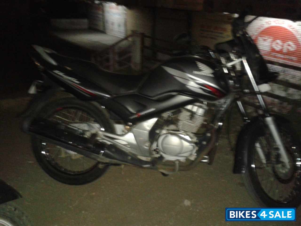 Silver Honda Unicorn