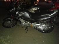 Silver Honda Unicorn