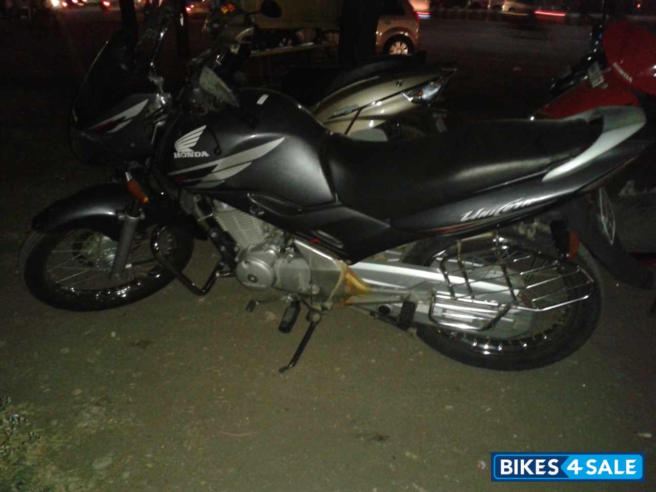 Silver Honda Unicorn