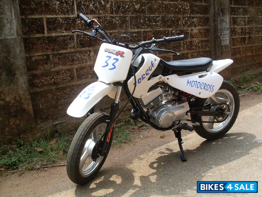 White Modified Bike White Modified Bike