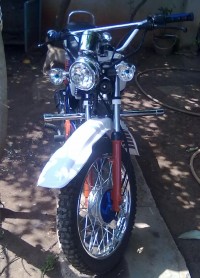 Modified Bike  rx100