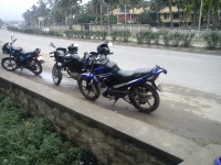 Blue Yamaha Gladiator