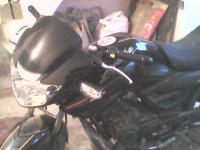 Black TVS Apache RTR 160