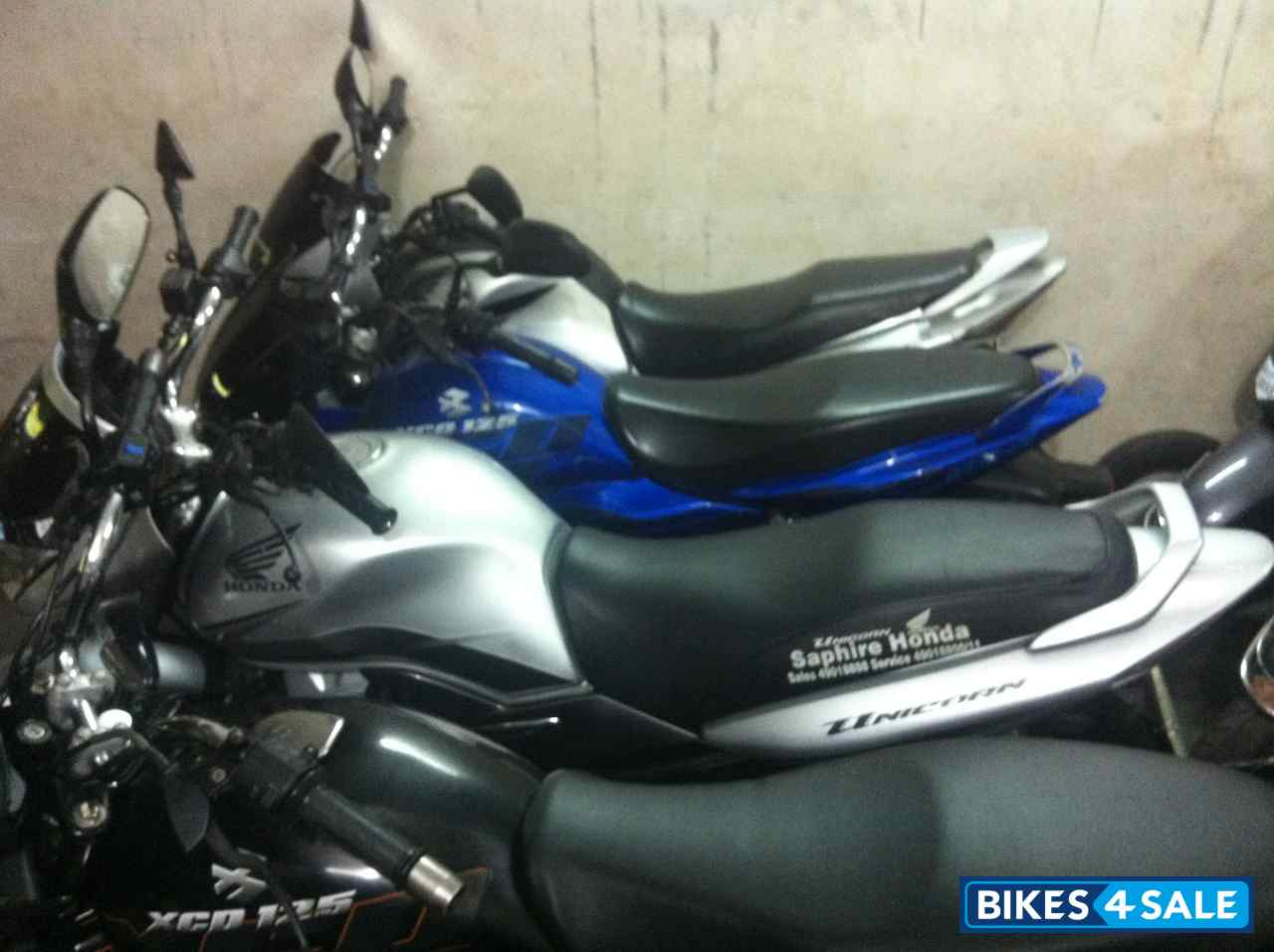 Silver Honda Unicorn