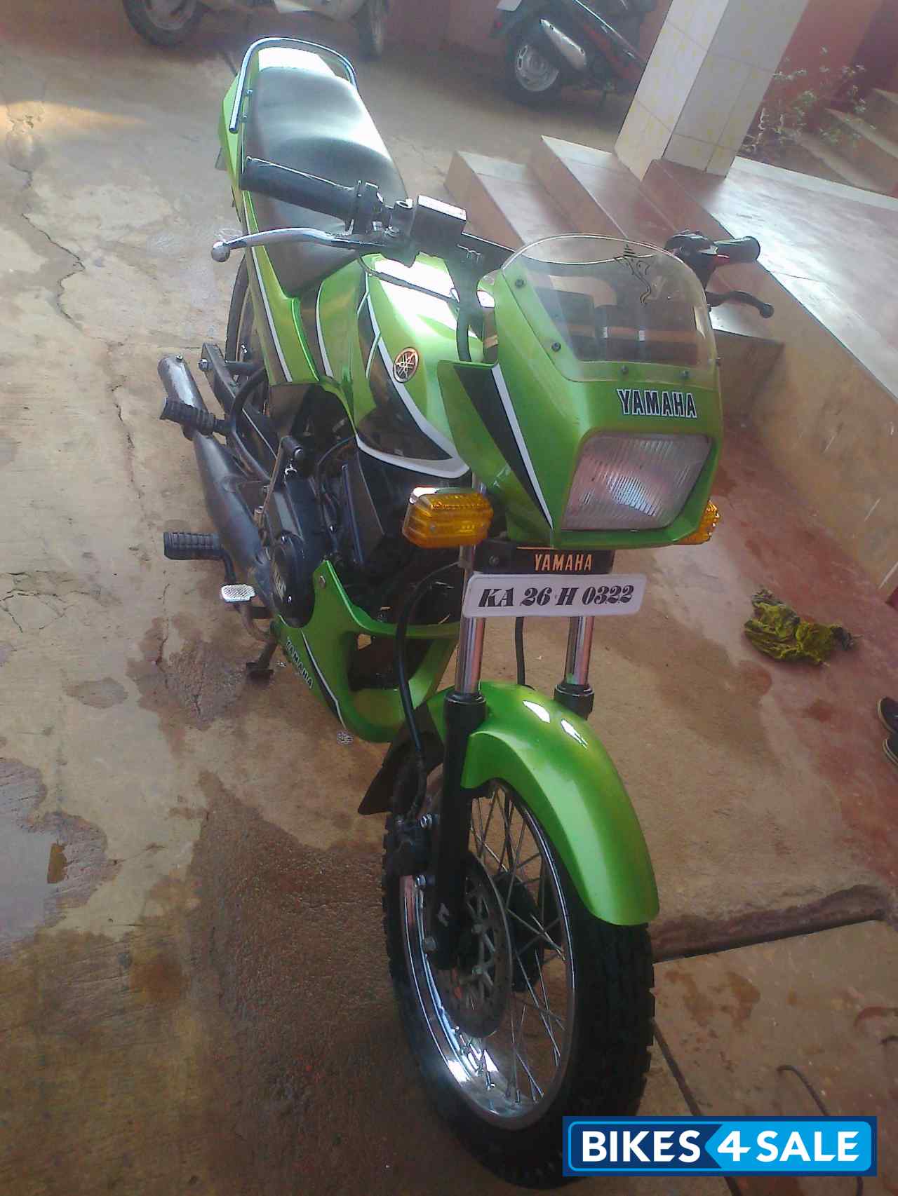 Green Yamaha RXZ