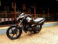 Black Honda CB Unicorn