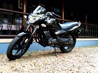 Black Honda CB Unicorn