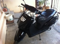 Black Honda Activa