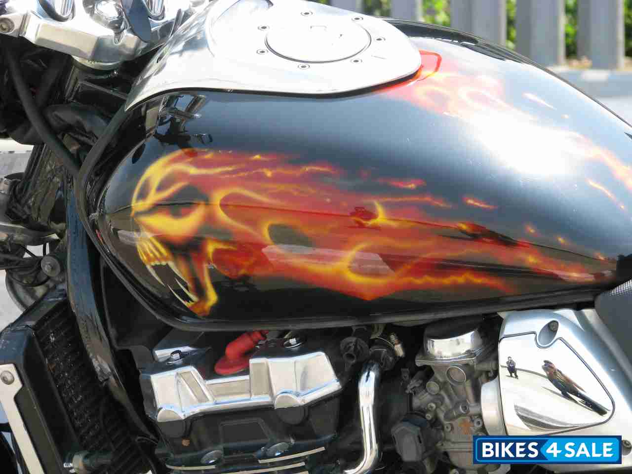 Custom Air Brushed Graphics Honda  X4 1300cc