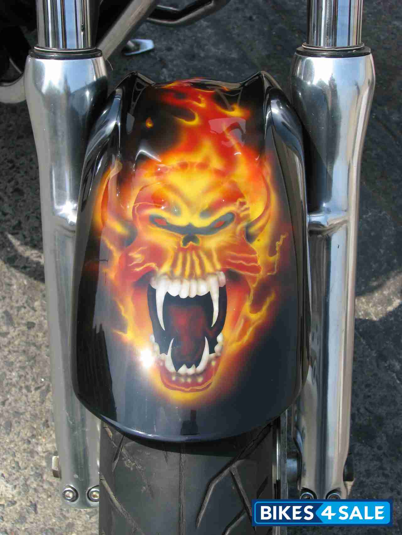 Custom Air Brushed Graphics Honda  X4 1300cc