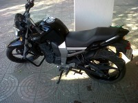Black Yamaha FZ16