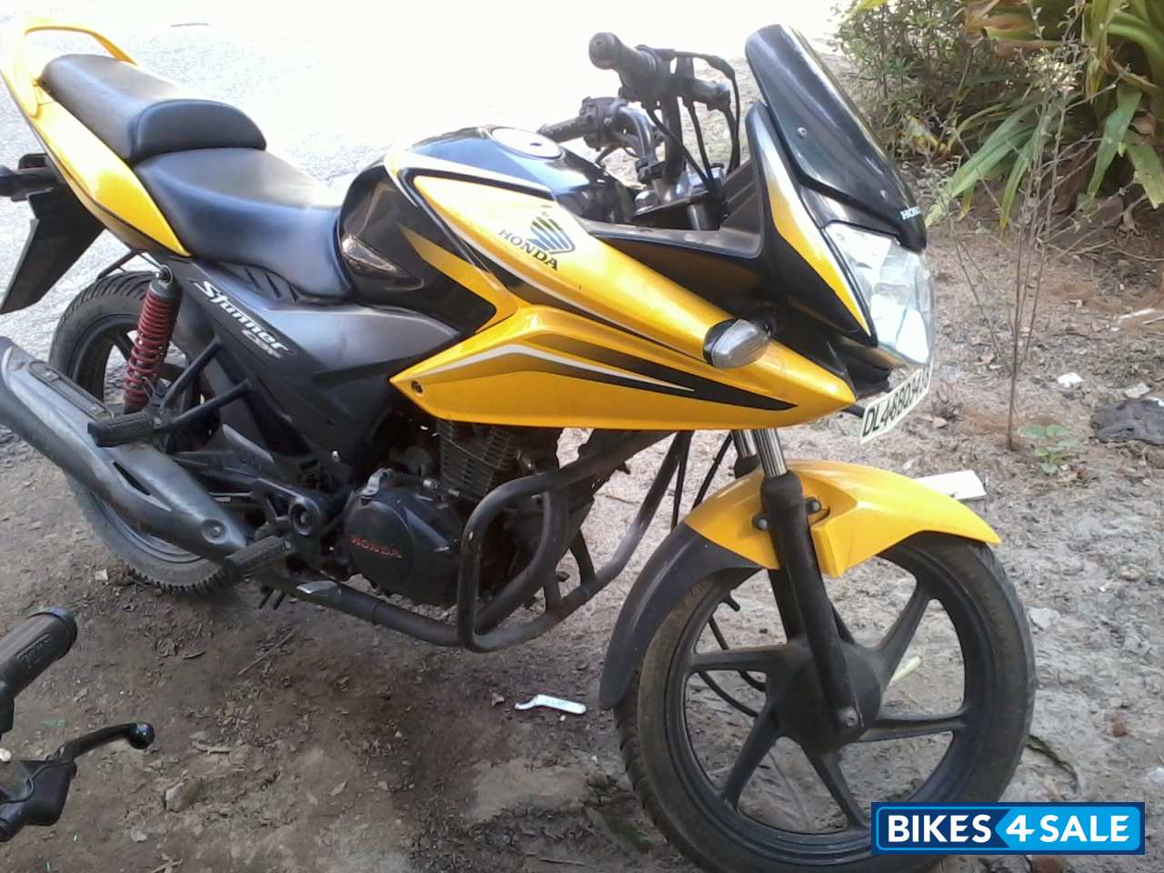 honda stunner yellow