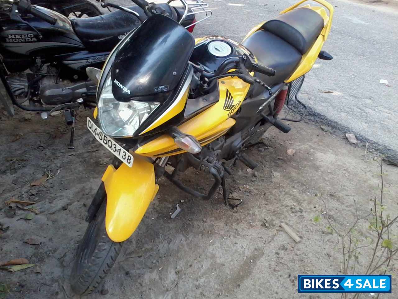 honda stunner yellow