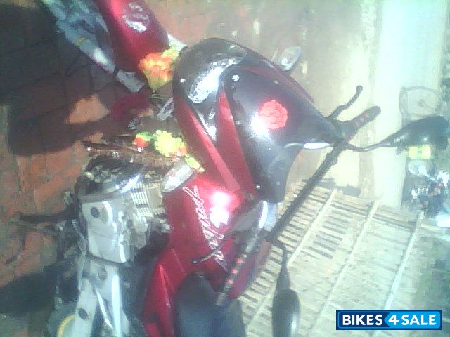 Red Bajaj Pulsar 150 DTSi