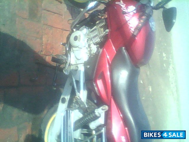 Red Bajaj Pulsar 150 DTSi