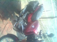 Red Bajaj Pulsar 150 DTSi