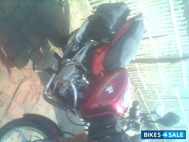 Red Bajaj Pulsar 150 DTSi
