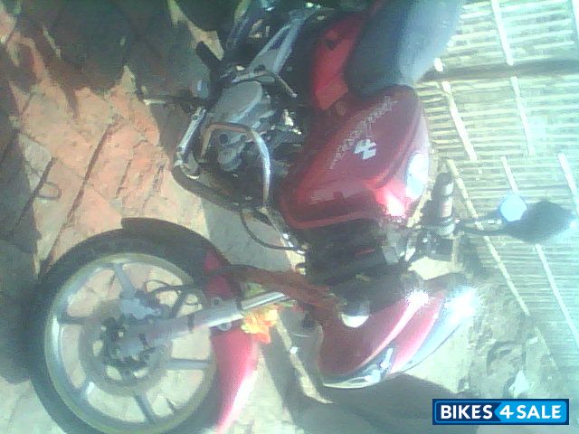 Red Bajaj Pulsar 150 DTSi