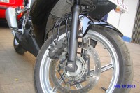 Asteroid Black Metallic X Accu Honda CBR 250R