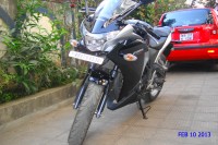 Asteroid Black Metallic X Accu Honda CBR 250R
